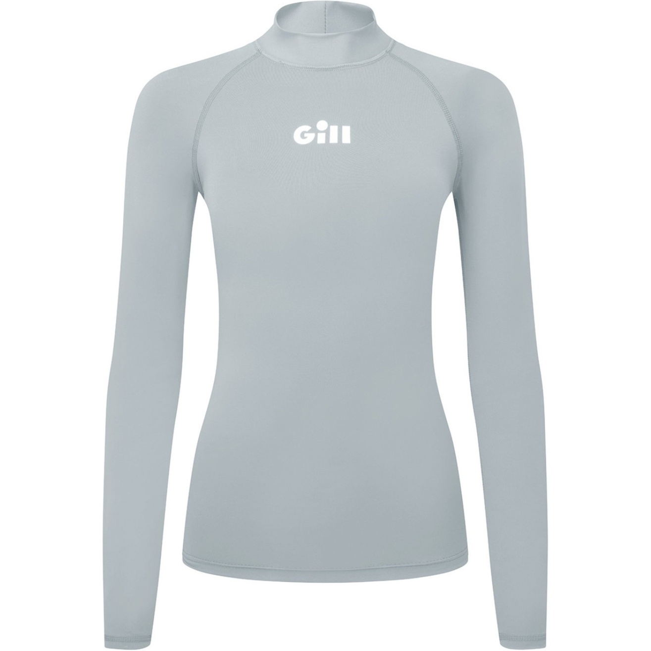 2026 Gill Womens Zenzero Long Sleeve Rash Vest 5109W - Light Grey